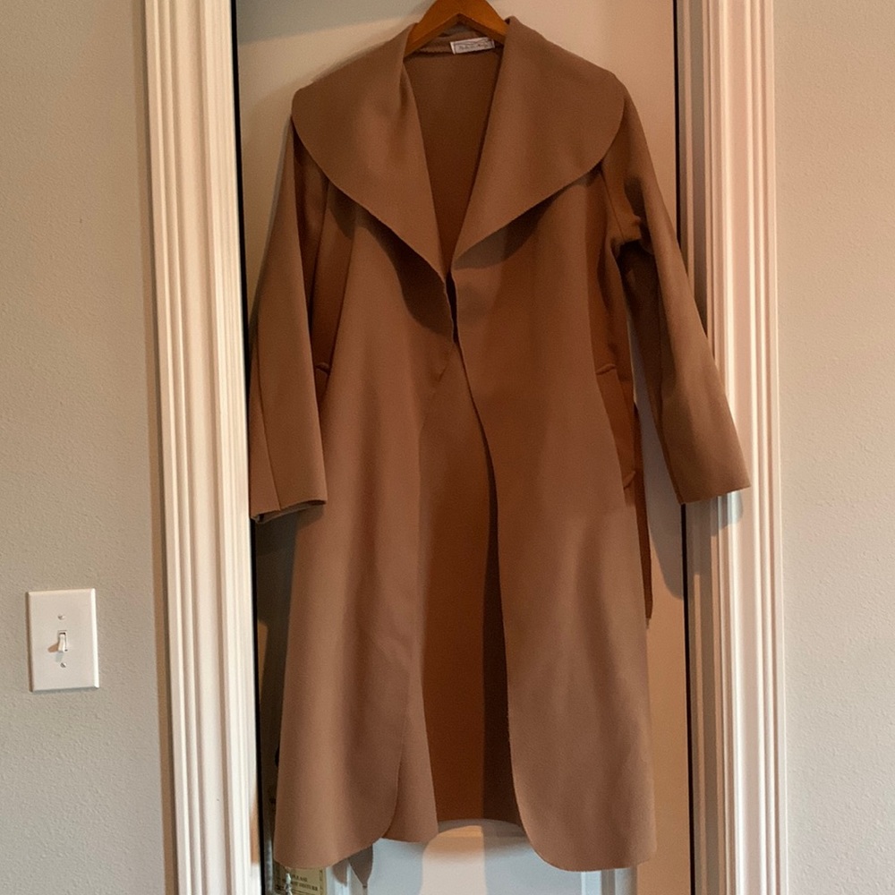 Brown coat